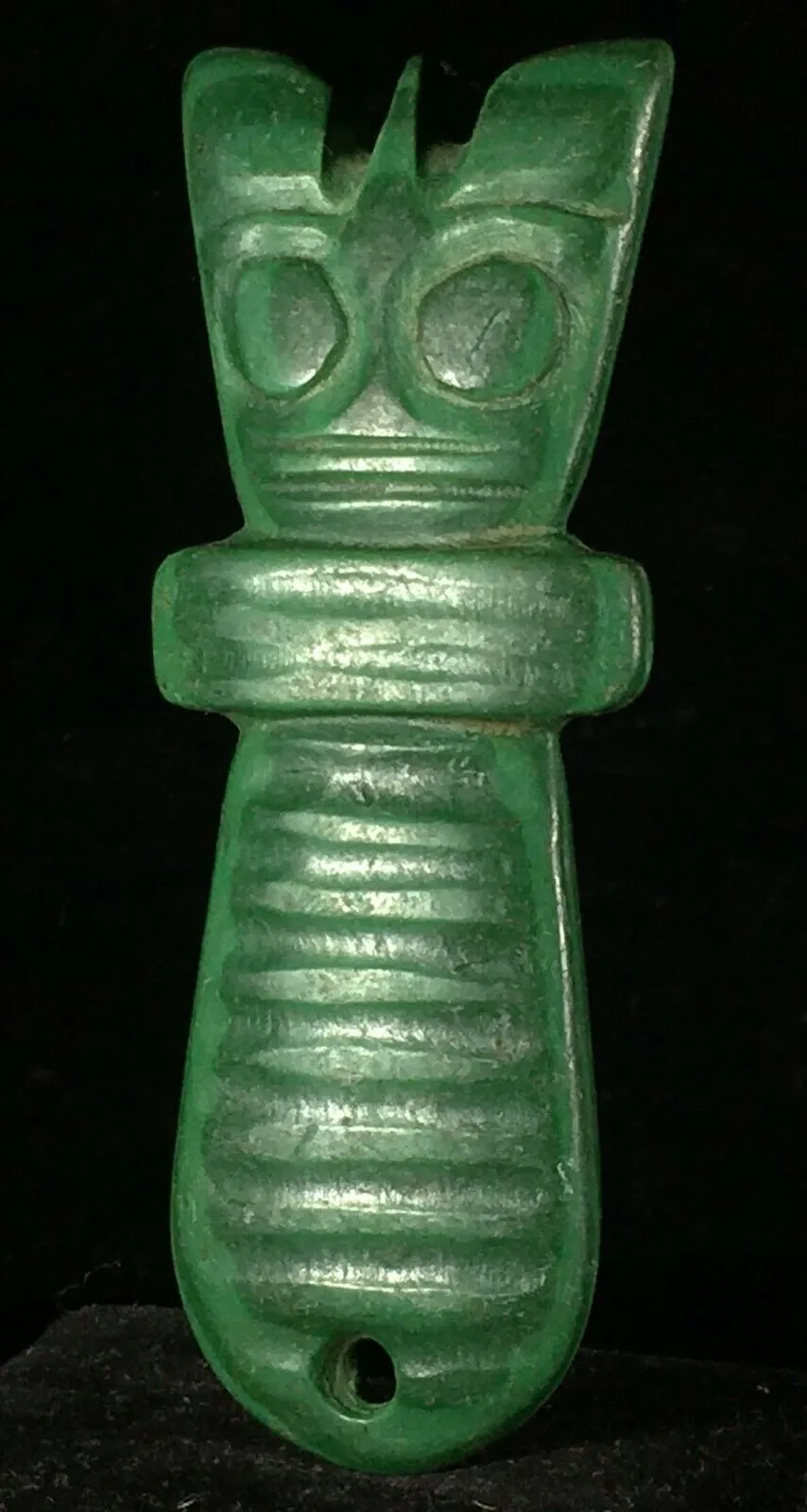 10% OFF- Certified Natural Icy Green Jadeite Emerald A Jade HandCarved Hongshan Culture Sun God Pendant A537