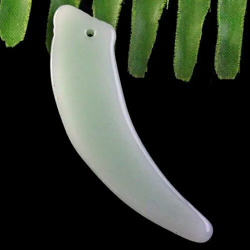 10% OFF- Certified Natural Light Green/Blue Emerald A Jade Carved Lucky Tiger Feng Shui Pendant