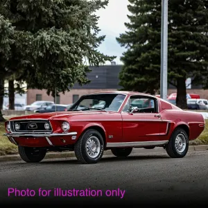 1/10 Lexan Clear RC Car Body Shell for 1966 FORD MUSTANG GT  200mm