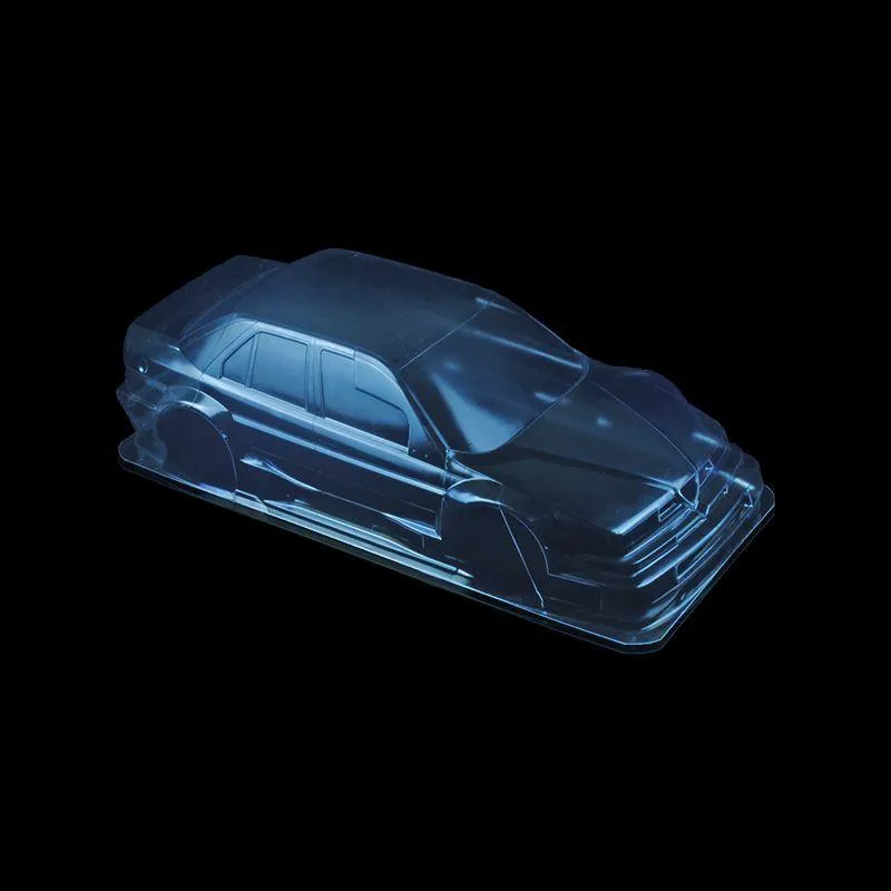 1/10 Lexan Clear RC Car Body Shell for ALFA ROMEO 155 V6   190mm
