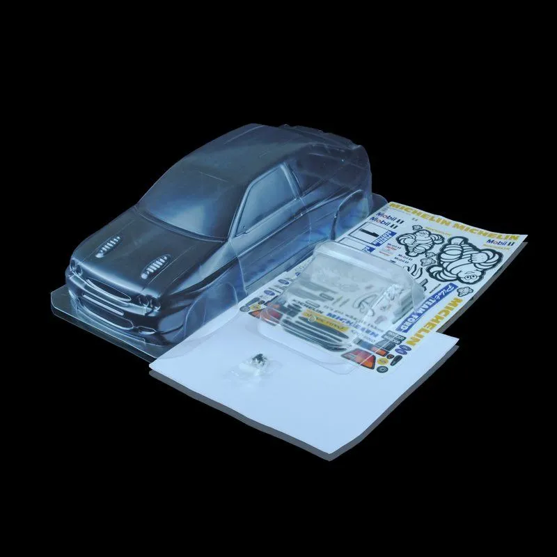 1/10 Lexan Clear RC Car Body Shell for FORD ESCORT RS COSWORTH PILOT RALLY 190mm