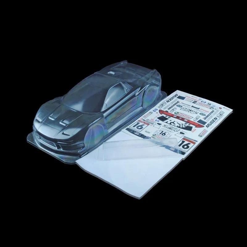 1/10 Lexan Clear RC Car Body Shell for Honda Mugen NSX  190mm