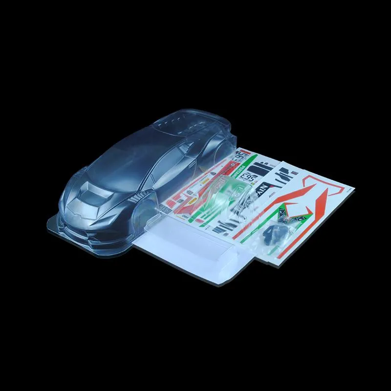 1/10 Lexan Clear RC Car Body Shell for LAMBORGHINI HURACAN GT3 190mm