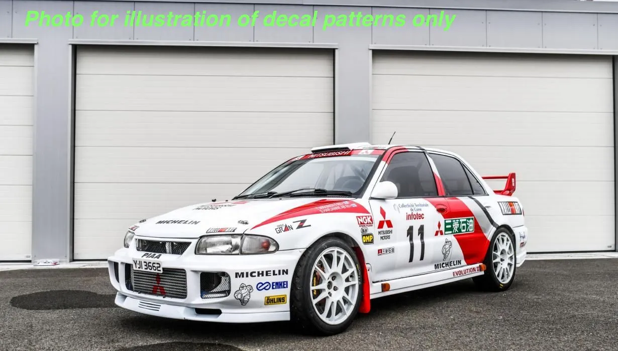 1/10 Lexan Clear RC Car Body Shell for LANCER EVOLUTION III 190mm