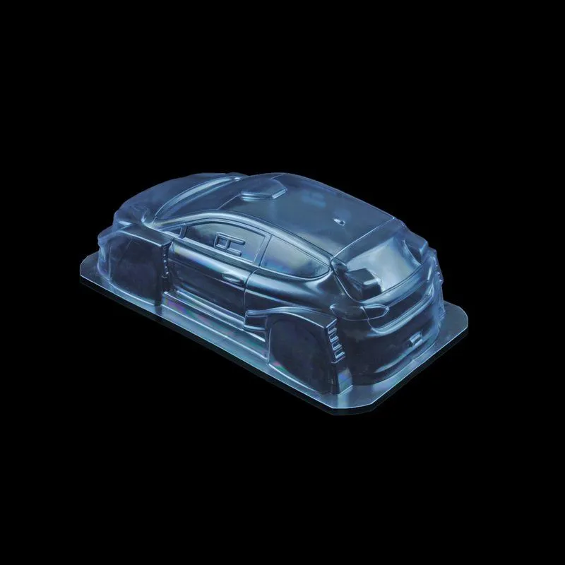 1/10 Lexan Clear RC Car Body Shell for M-chassis Ford Fiesta Monster Rally 210mm