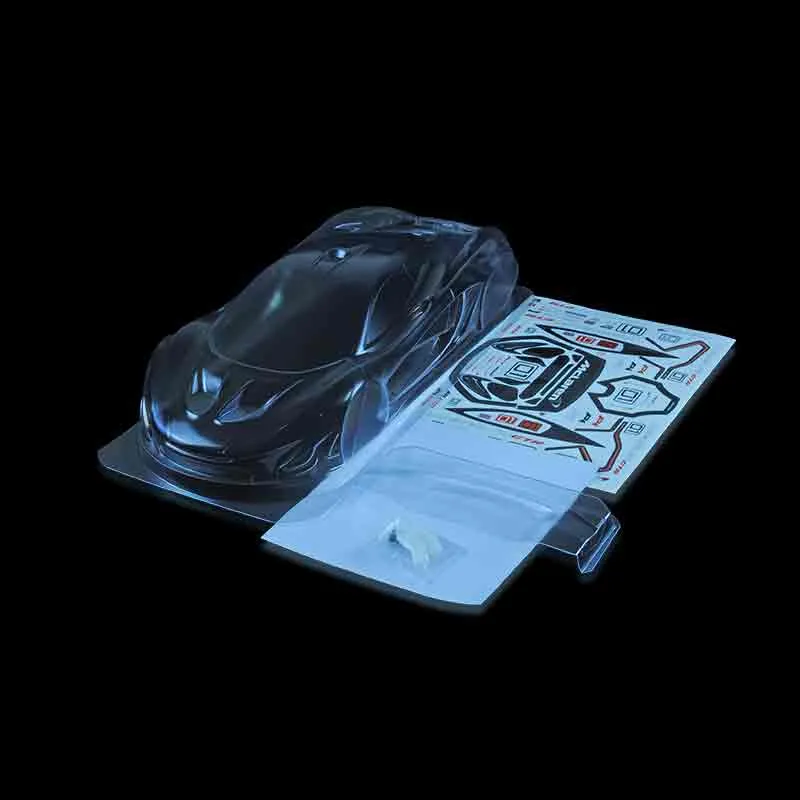 1/10 Lexan Clear RC Car Body Shell for McLaren P1 GTR    190mm