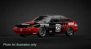 1/10 Lexan Clear RC Car Body Shell for MINI AE86 225mm