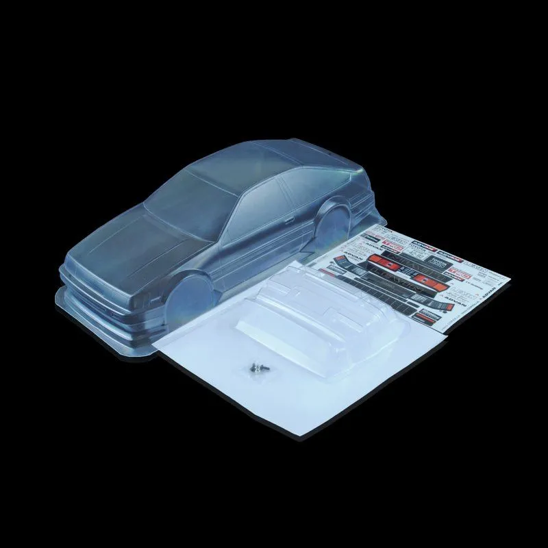 1/10 Lexan Clear RC Car Body Shell for MINI AE86 225mm