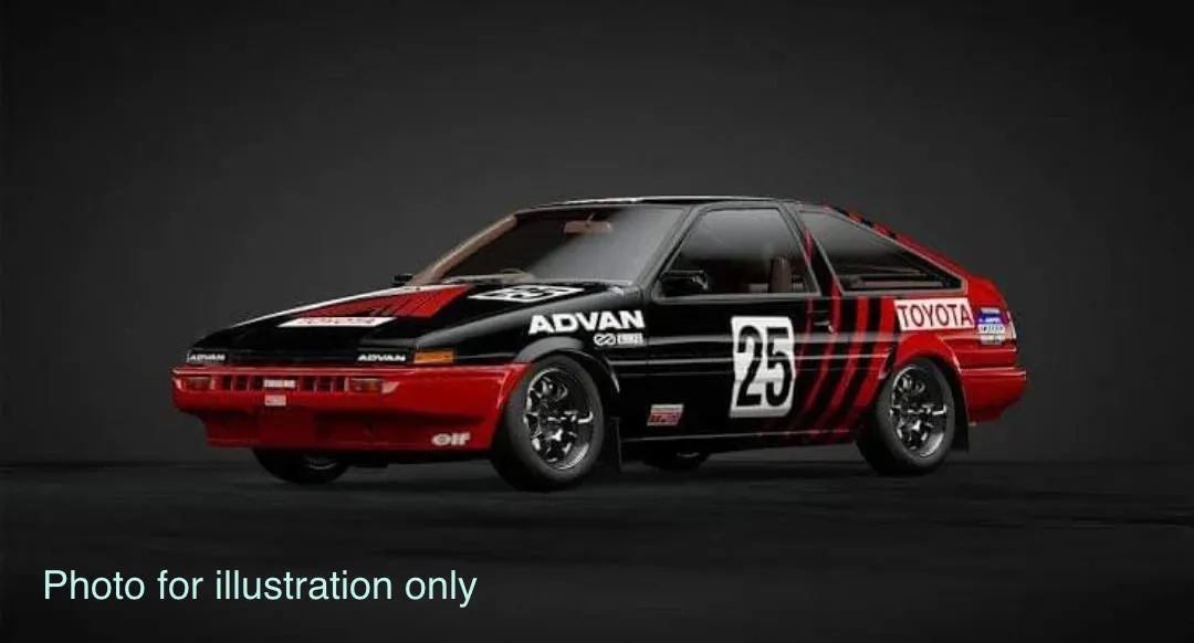 1/10 Lexan Clear RC Car Body Shell for MINI AE86 225mm
