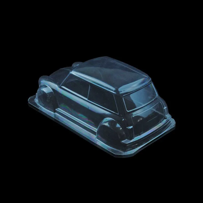1/10 Lexan Clear RC Car Body Shell for MINI COPPER M-Chassis   225mm