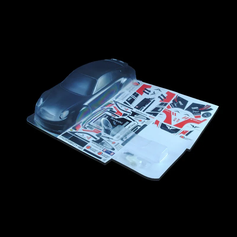 1/10 Lexan Clear RC Car Body Shell for PORSCHE 911 RSR   200mm