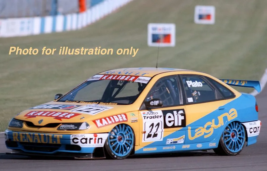 1/10 Lexan Clear RC Car Body Shell for RENAULT LAGUNA BTCC 190mm