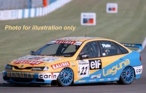 1/10 Lexan Clear RC Car Body Shell for RENAULT LAGUNA BTCC 190mm