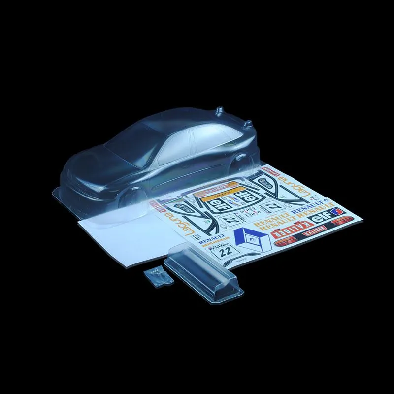 1/10 Lexan Clear RC Car Body Shell for RENAULT LAGUNA BTCC 190mm