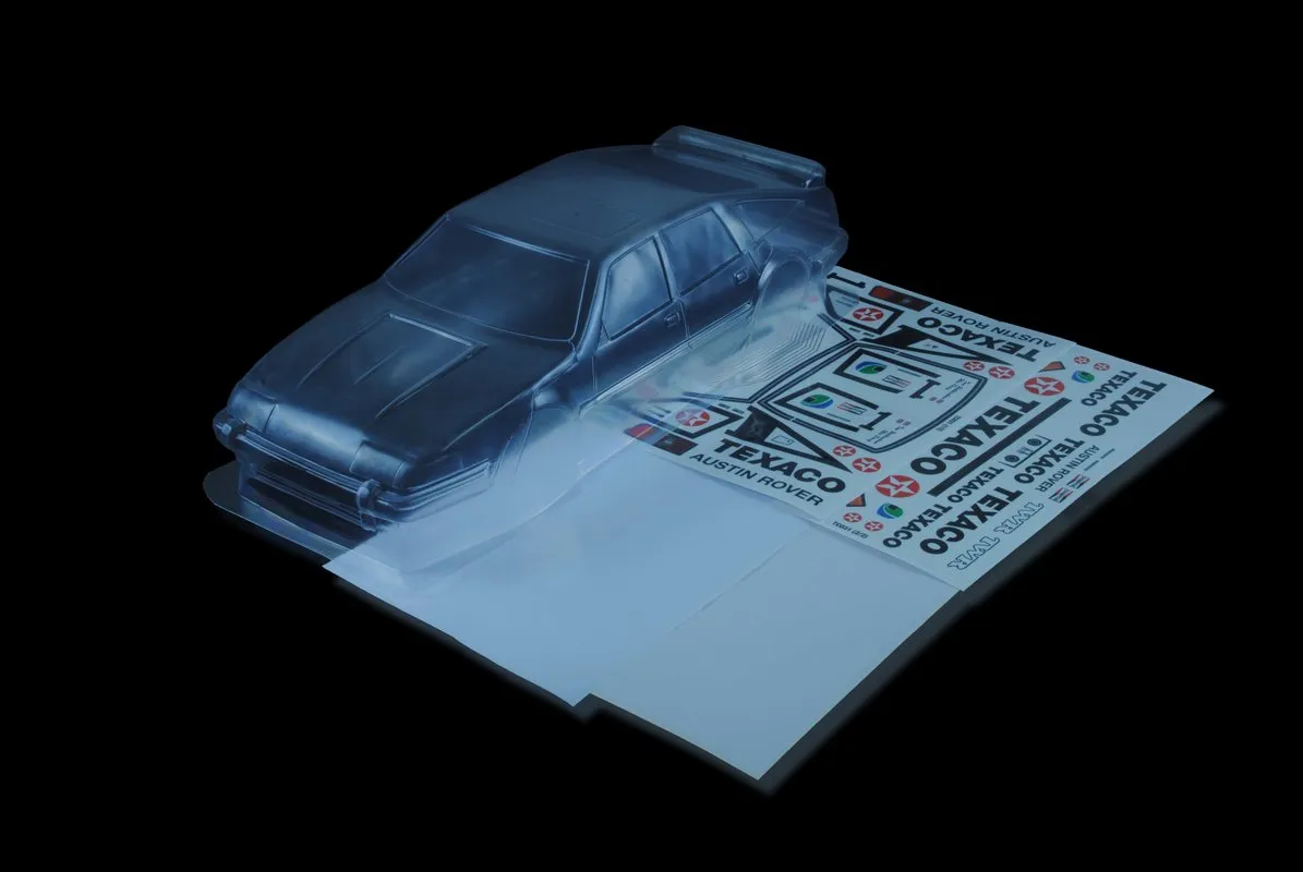 1/10 Lexan Clear RC Car Body Shell for ROVER SD1  190mm