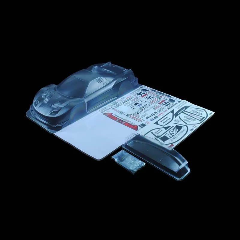 1/10 Lexan Clear RC Car Body Shell for NSX GT500 200mm