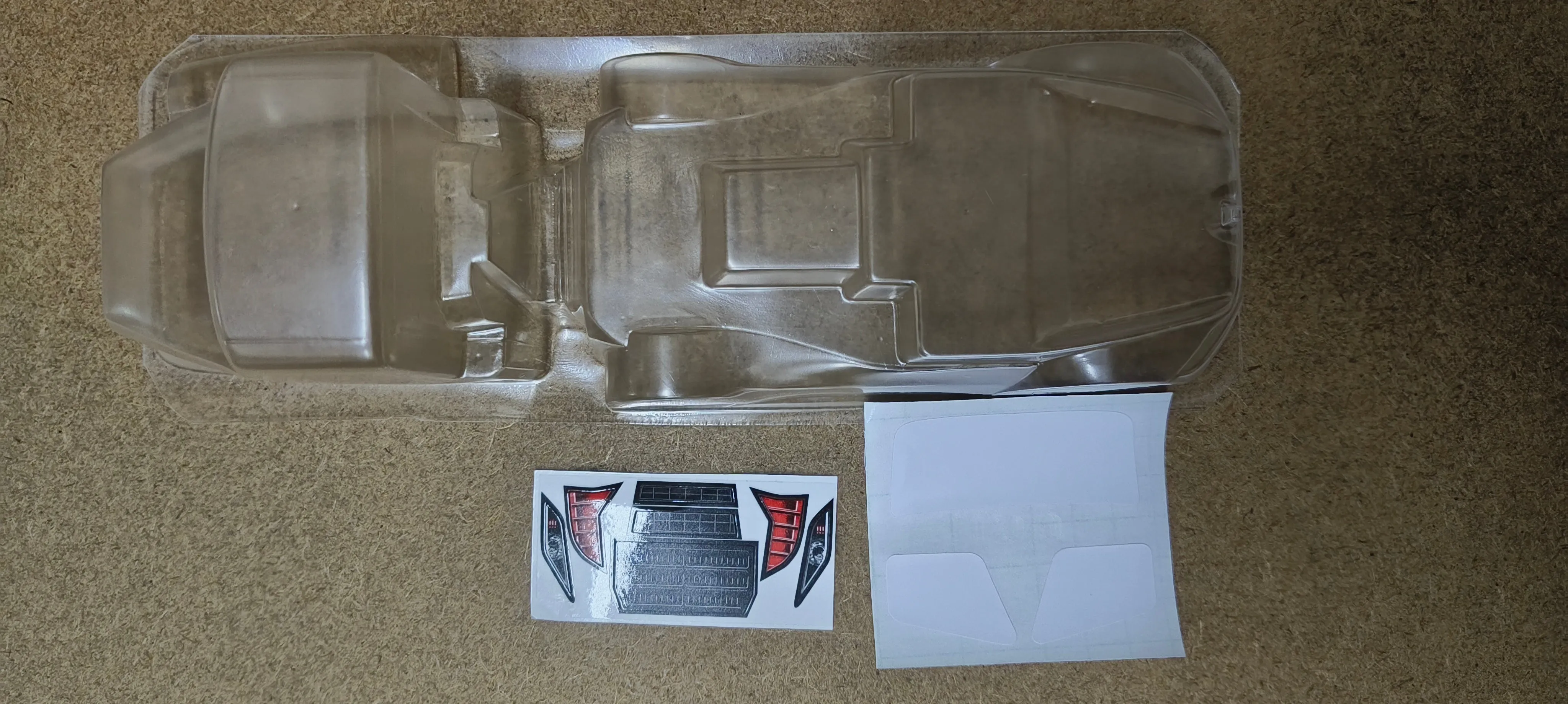 1/28 Lexan Clear RC Car Body Shell for Mini-Z Truck Body  98mm