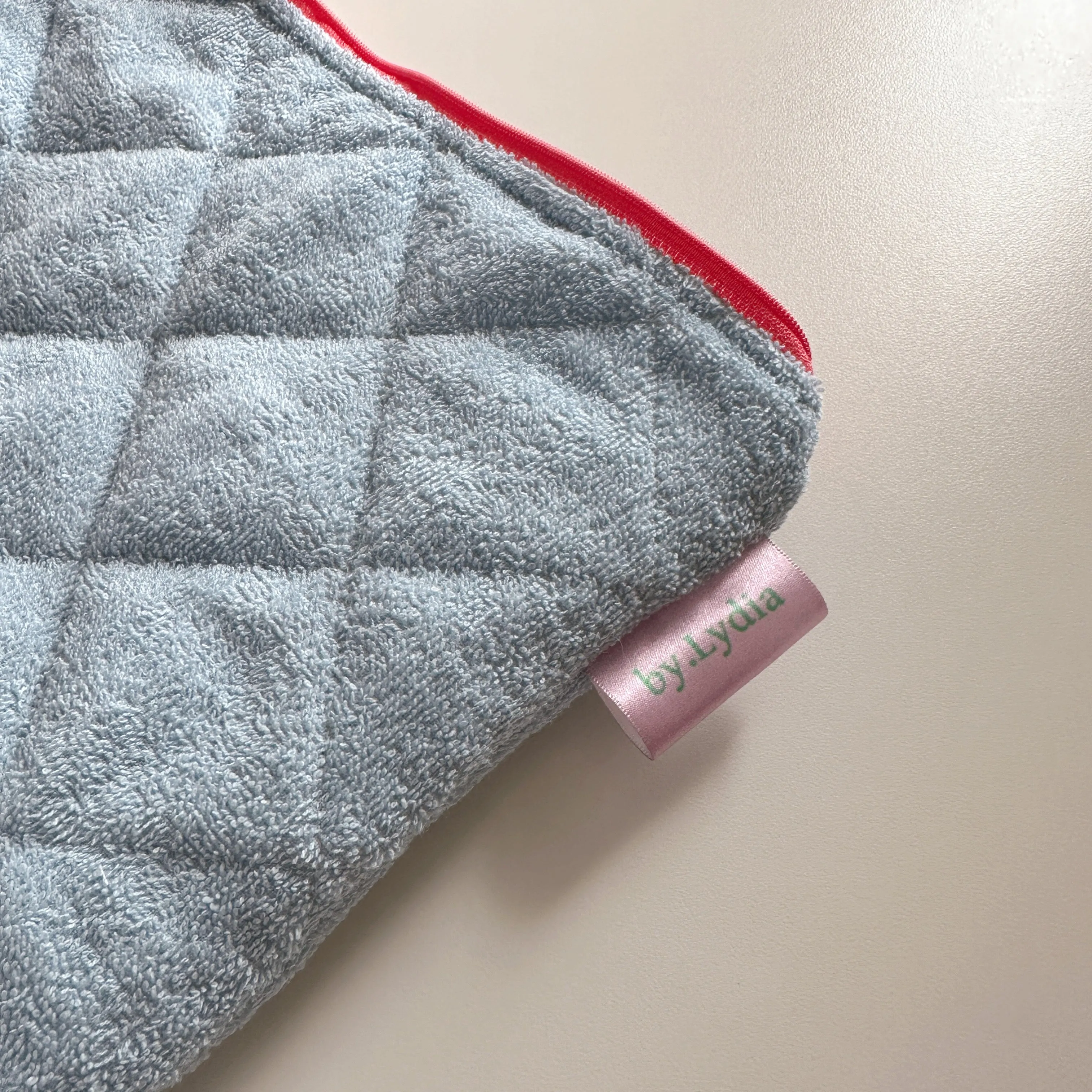 13" Laptop Pouch - Blue Terry
