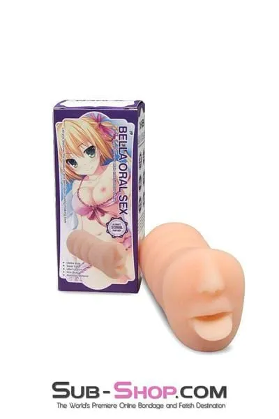 1509M-SIS      Sissy Tease Bella Real Feel Oral Sex Masturbator Sleeve