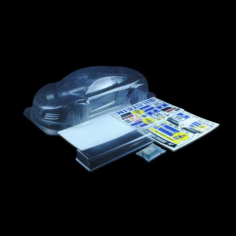 1/8 Lexan Clear RC Car Body Shell for AUDI R8 GT  360mm