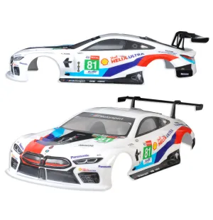 1/8 Lexan Clear RC Car GT Body Shell for M8 GTE BODY with 325mm wheel base