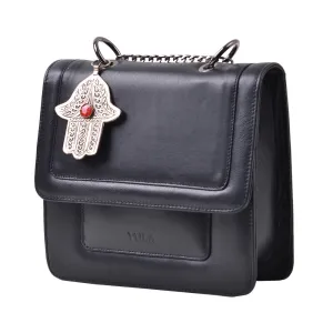 Structured shoulder bag