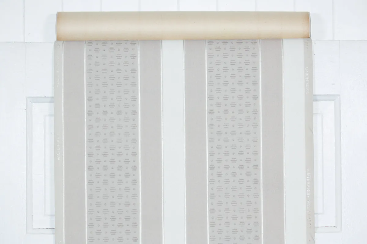 1950s Stripe Vintage Wallpaper