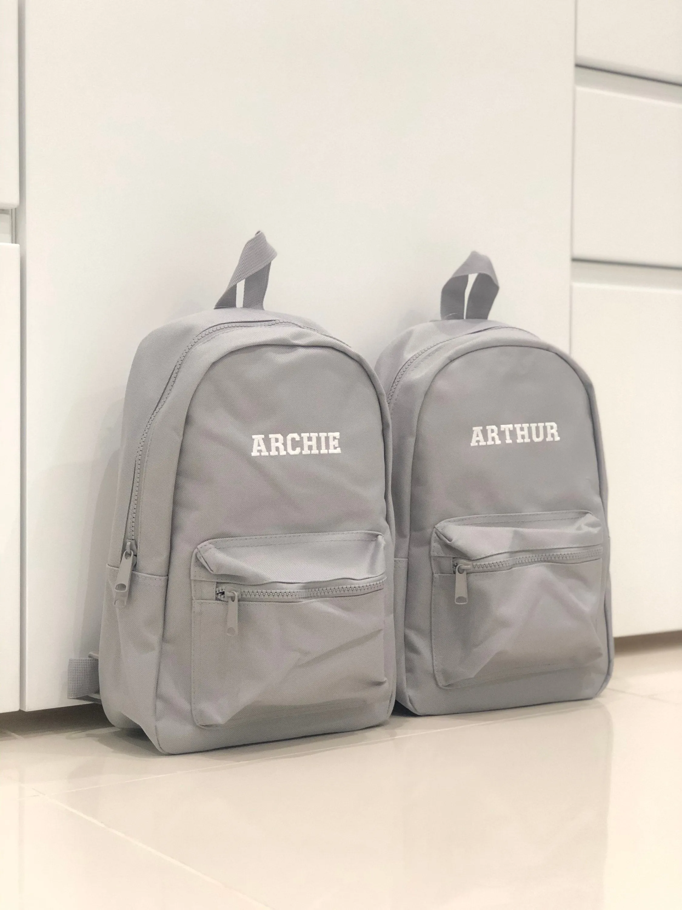 2-ITEMS Personalised Mini Backpack Bag & Blanket Bundle Gift Set