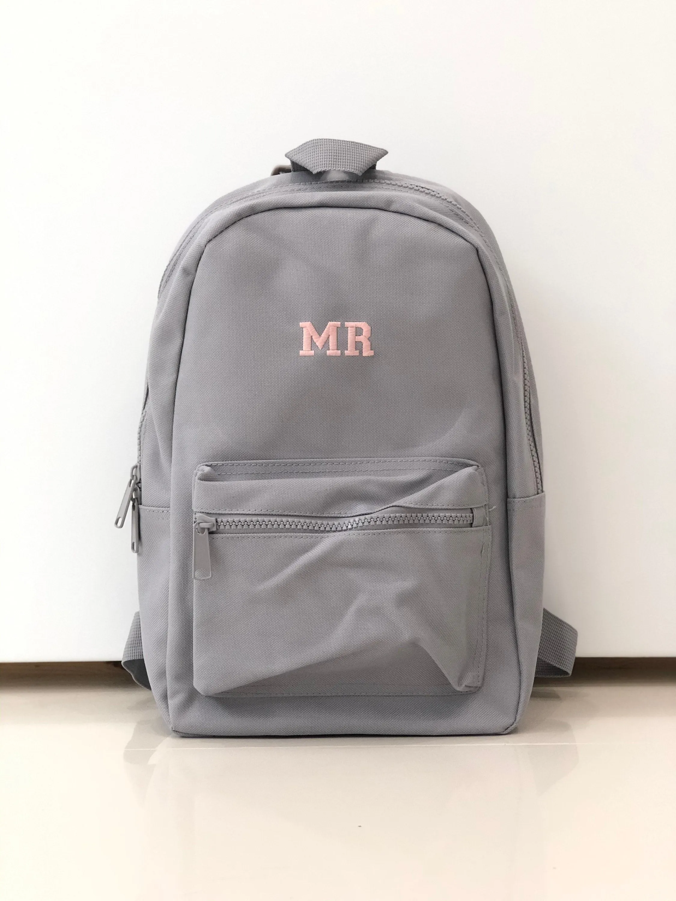 2-ITEMS Personalised Mini Backpack Bag & Blanket Bundle Gift Set