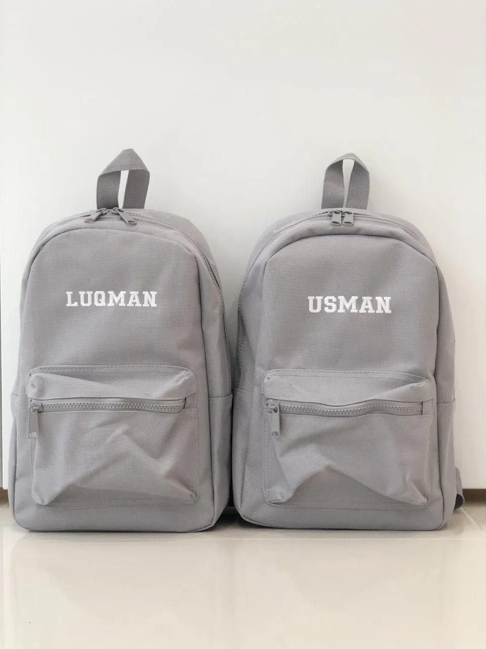 2-ITEMS Personalised Mini Backpack Bag & Blanket Bundle Gift Set