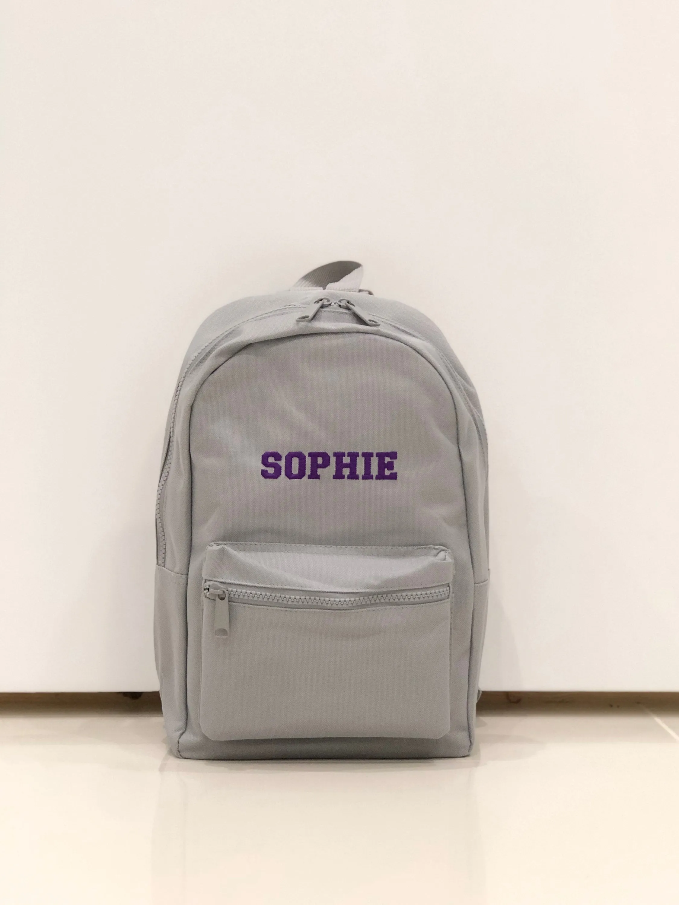 2-ITEMS Personalised Mini Backpack Bag & Blanket Bundle Gift Set
