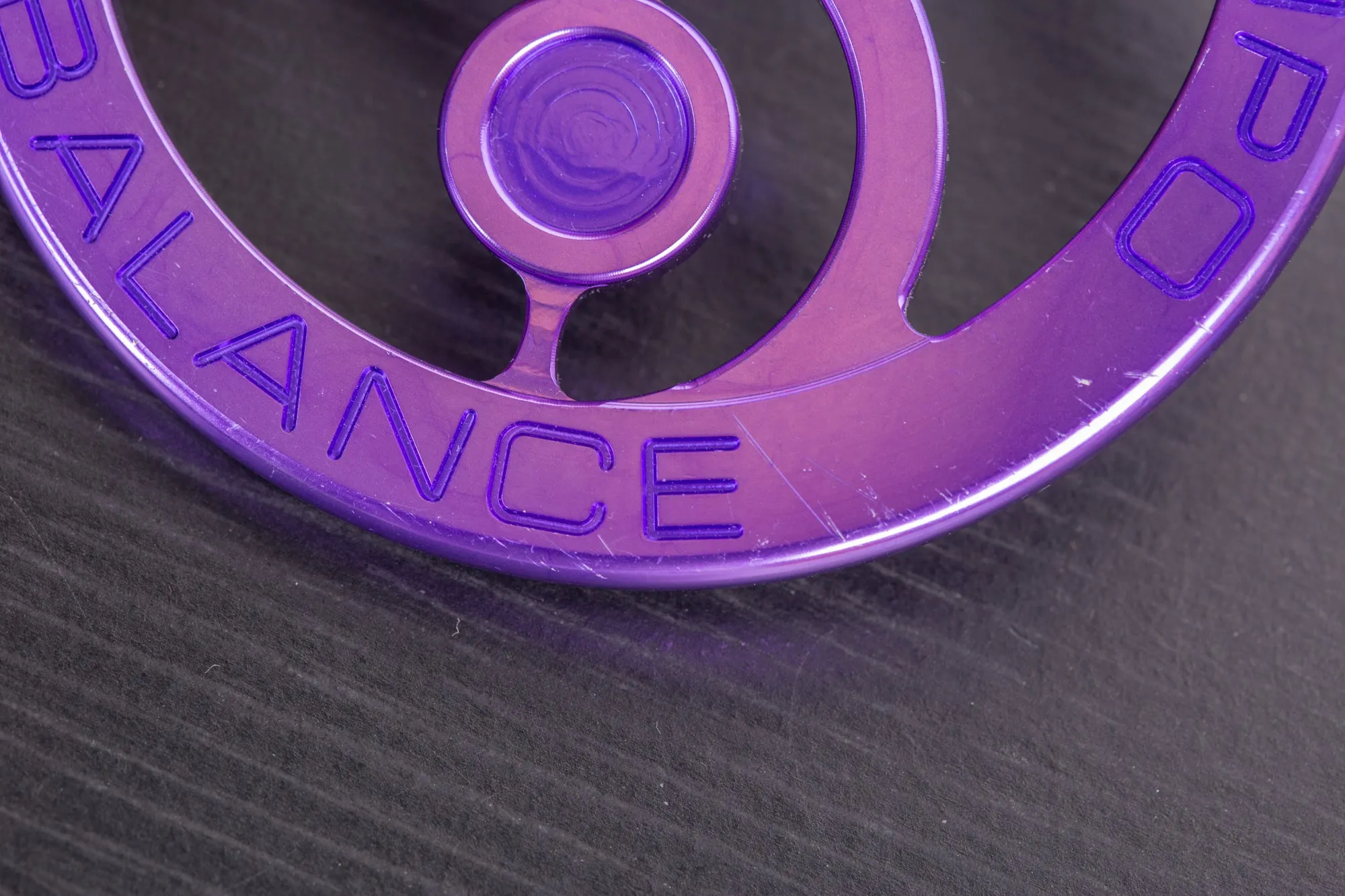 2012 Mardi Gras Yin Yang Bag Tag
