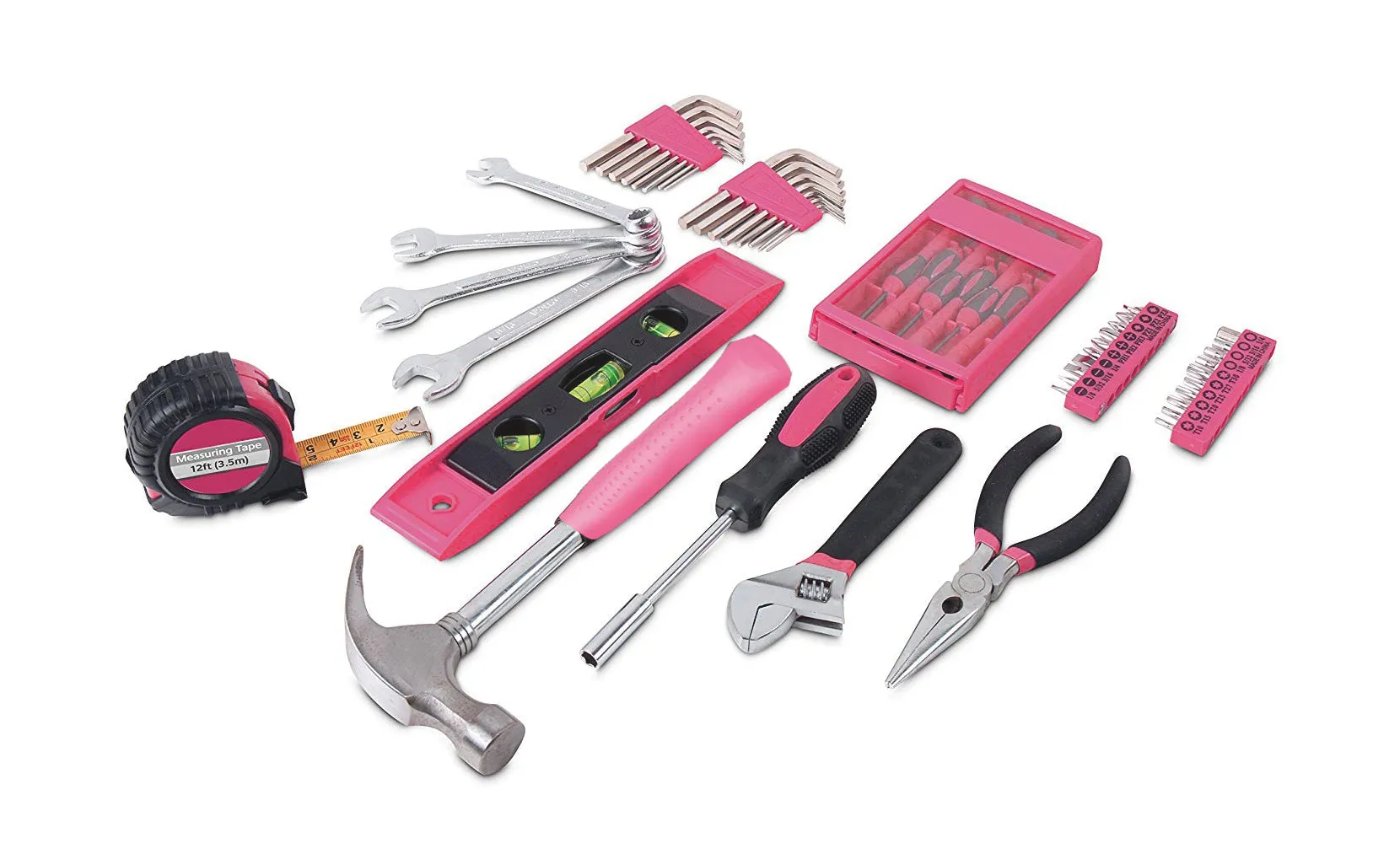 39-Piece: Pink Tool Set