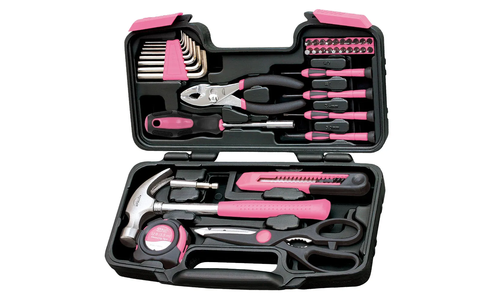 39-Piece: Pink Tool Set