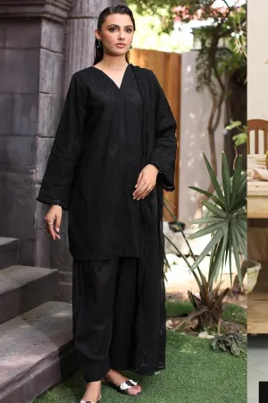 3PC LAWN EMBROIDERED Q668