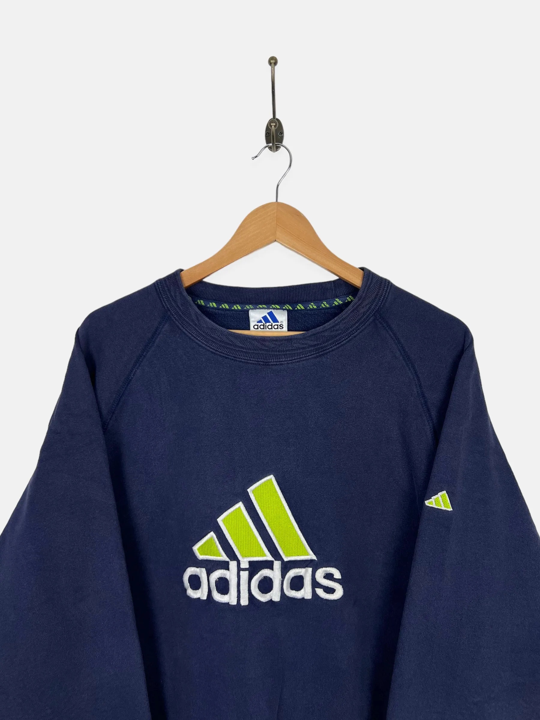 90's Adidas Embroidered Vintage Sweatshirt Size XL