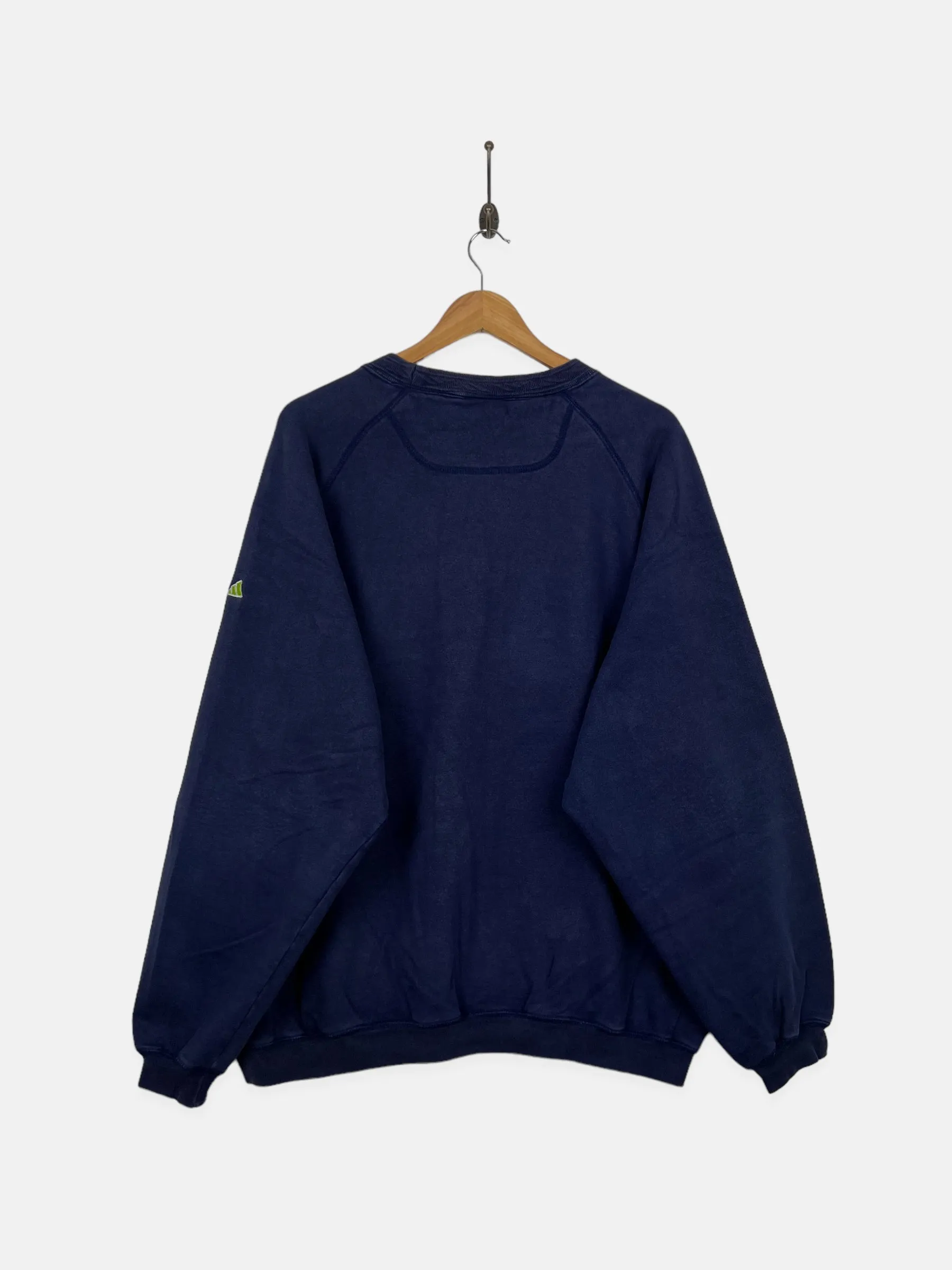 90's Adidas Embroidered Vintage Sweatshirt Size XL