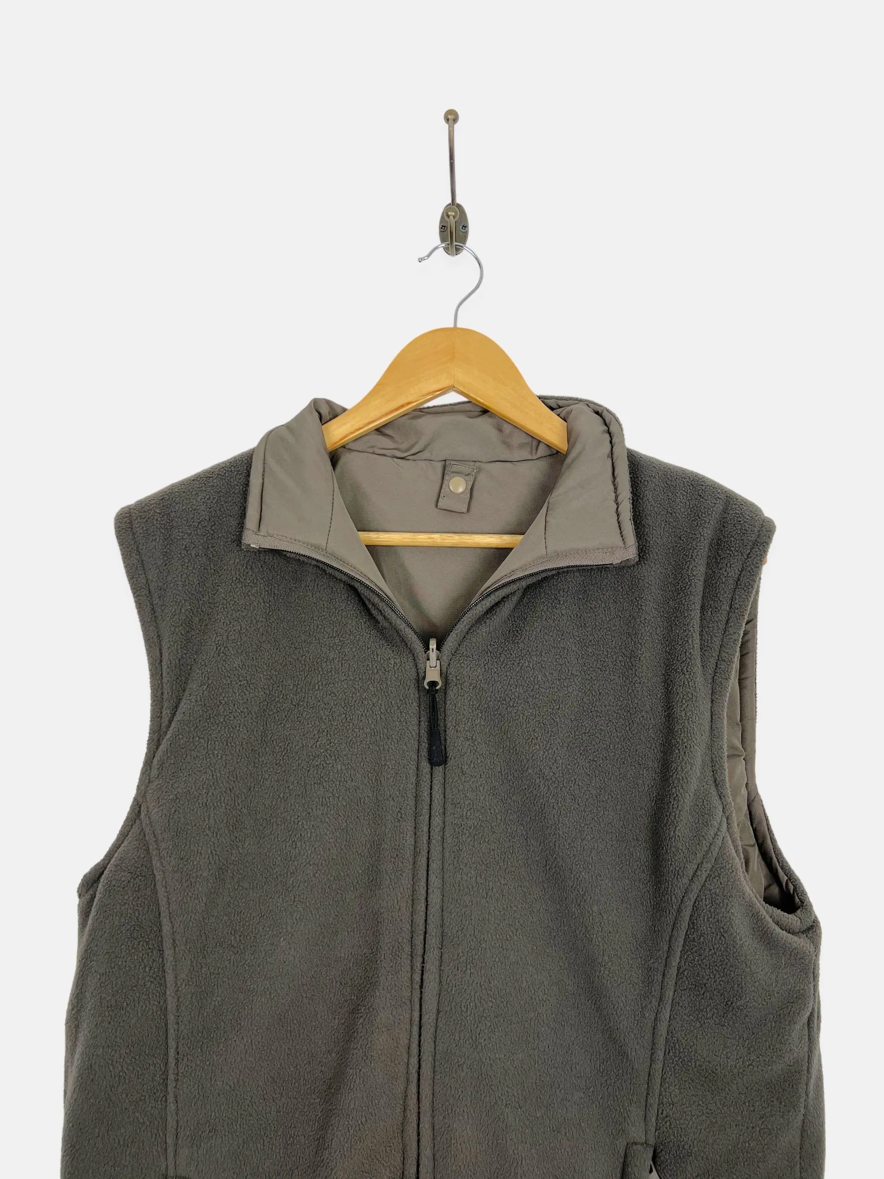90's Reversible Embroidered Fleece Vest Size M