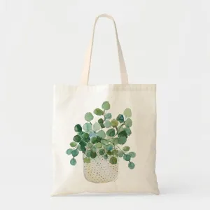 A BASKET OF LEAVES CANVAS BAG