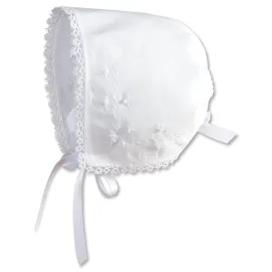 Adeline White Hankie Bonnet