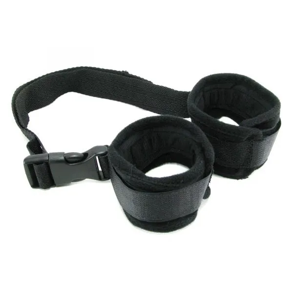 Adjustable Handcuffs In Black - Sex & Mischief