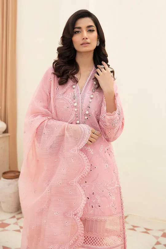 AFROZEH | CHIKANKARI LAWN | PEONY
