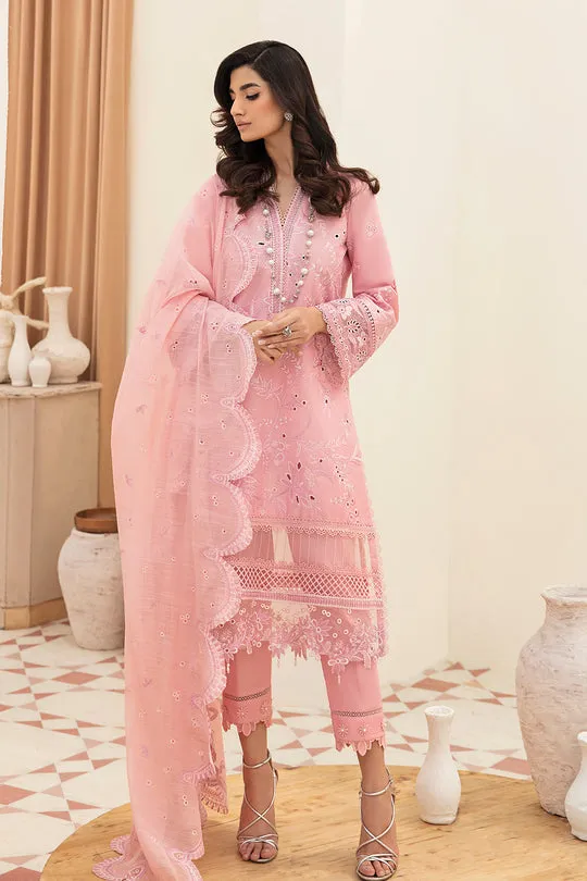 AFROZEH | CHIKANKARI LAWN | PEONY