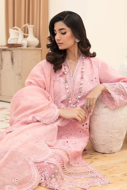 AFROZEH | CHIKANKARI LAWN | PEONY