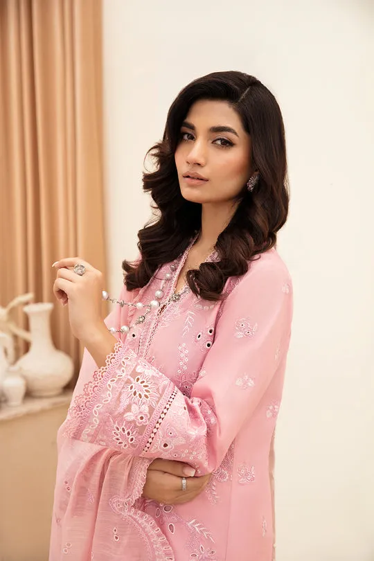 AFROZEH | CHIKANKARI LAWN | PEONY