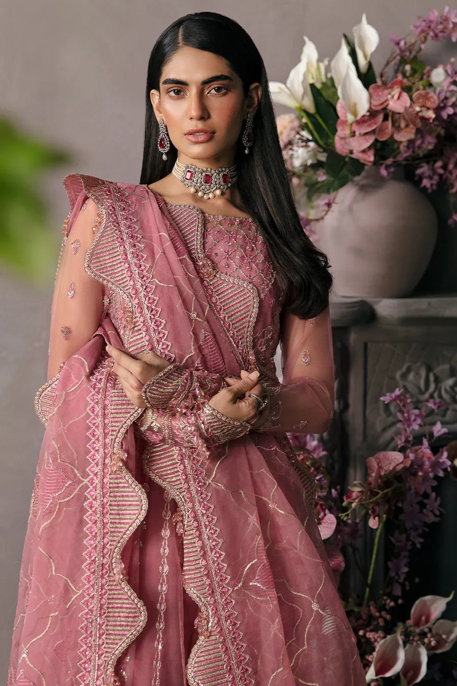 AFROZEH | LA FUCHSIA LUXURY FORMALS | SALMON
