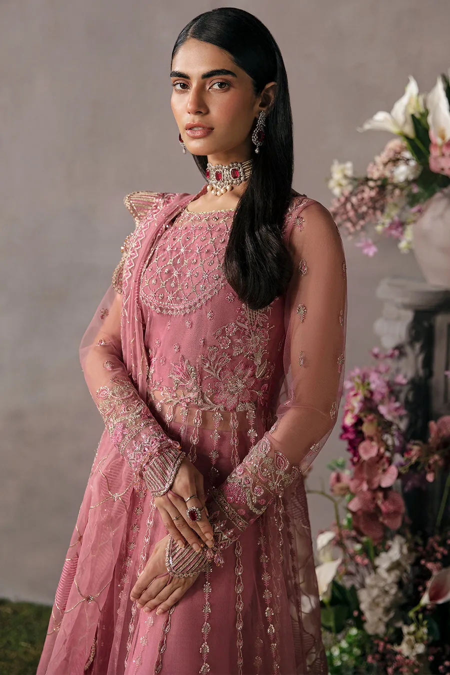 AFROZEH | LA FUCHSIA LUXURY FORMALS | SALMON