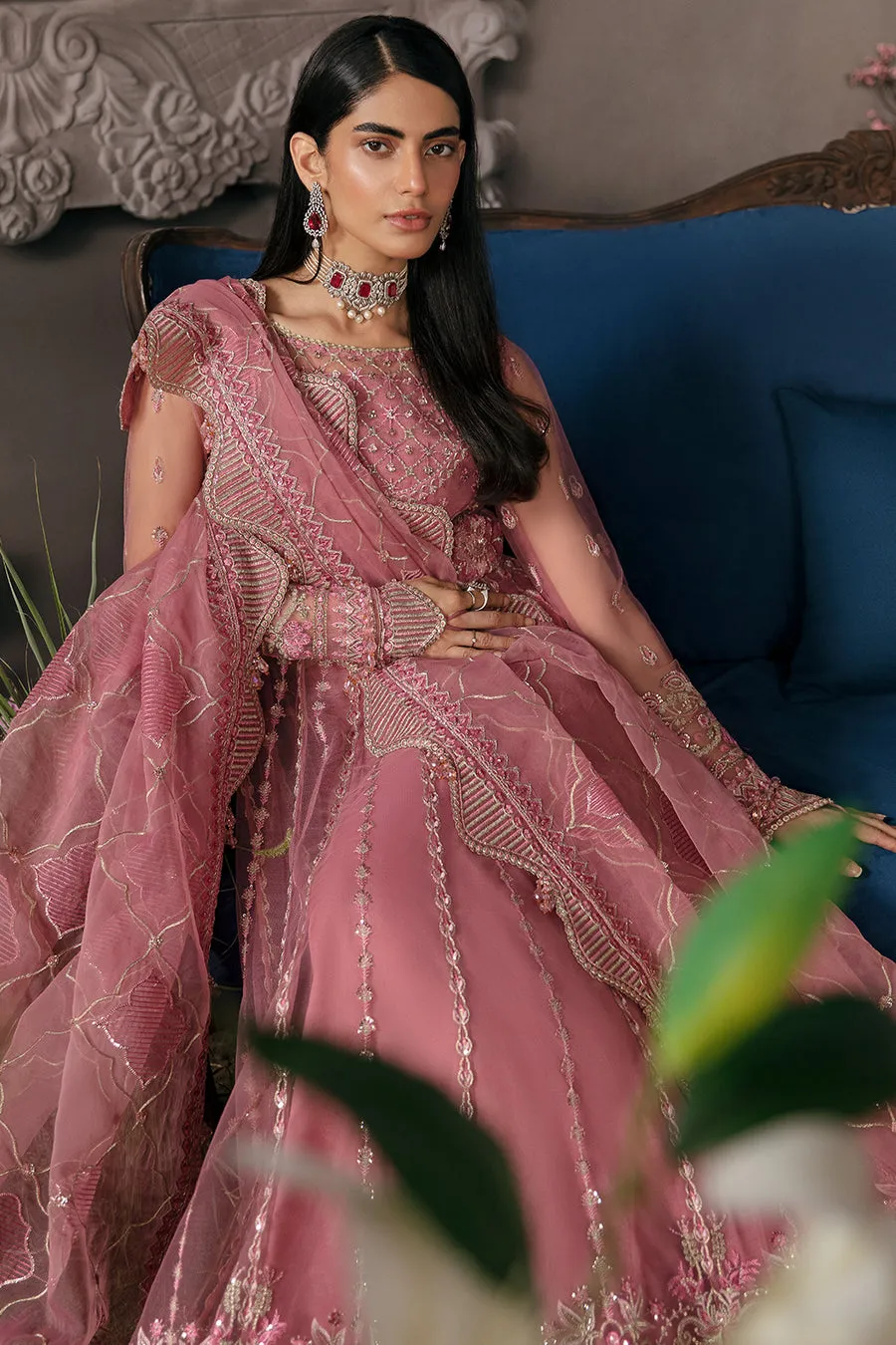 AFROZEH | LA FUCHSIA LUXURY FORMALS | SALMON