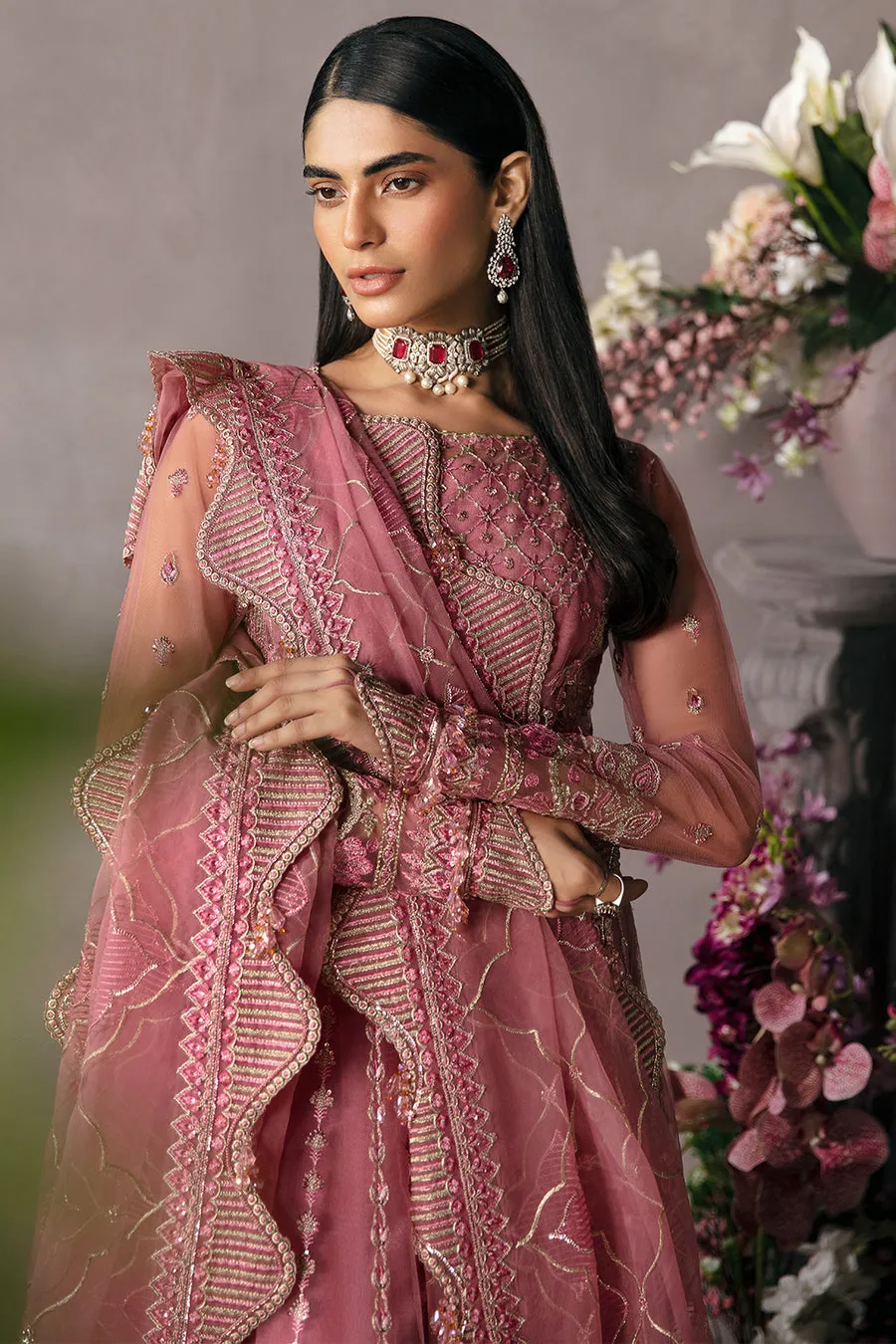 AFROZEH | LA FUCHSIA LUXURY FORMALS | SALMON
