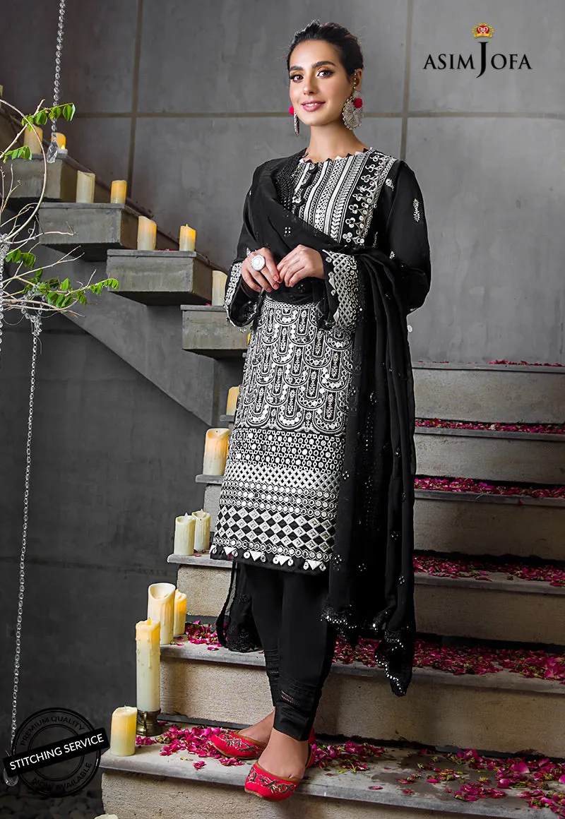 AJCK-02 | Asim Jofa Chikankari Eid Collection 2022 |  Unstitched Embroidered Lawn Suit